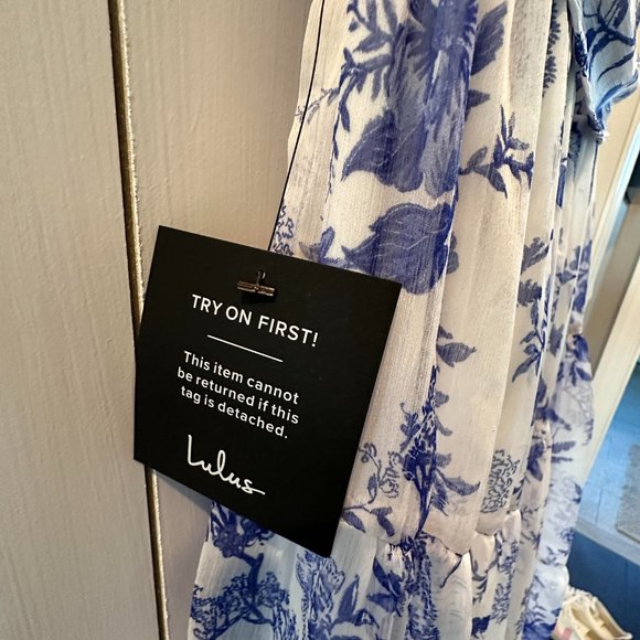 Lulu's White Midi Dress - Picture 9 of 9